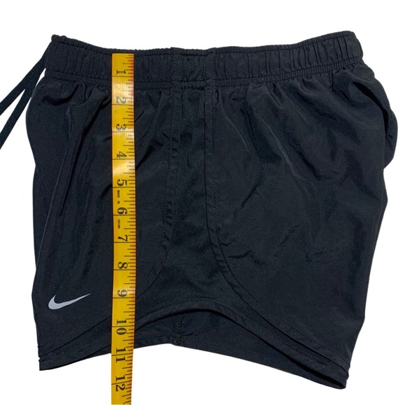 Nike Dri-Fit | Women | Black Athletic Running Shorts | Extra Small - Picture 4 of 10